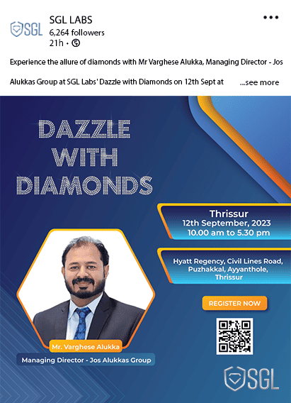 VARGHESE ALUKKA speaker for dazzle with diamonds thrissur